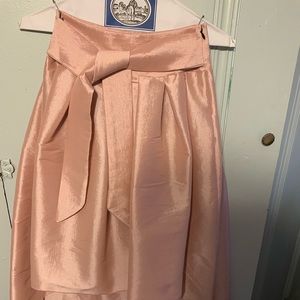 Pink High-Lo Skirt Size Small